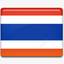 Thailand国旗泰国最后的旗帜高清图片
