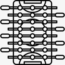 桌上足球桌上足球Cenit观图标高清图片