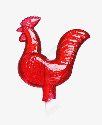 小糖人png免抠素材_新图网 https://ixintu.com 动物 红色 鸡造型