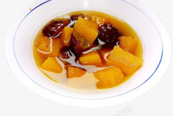 红枣木瓜甜汤素材