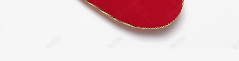 红色的圣诞元素png免抠素材_新图网 https://ixintu.com 圣诞元素 工艺 布制 红色 袜子