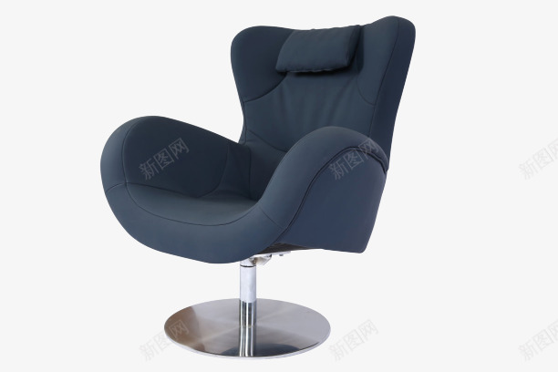 深色蓝色沙发凳png免抠素材_新图网 https://ixintu.com 沙发 沙发凳 深蓝色 深蓝色沙发凳
