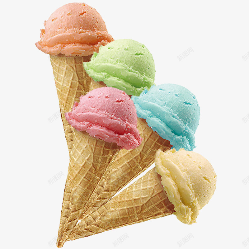 甜点png免抠素材_新图网 https://ixintu.com 冰棒 冰淇淋 冷饮 夏天素材 零食 食品