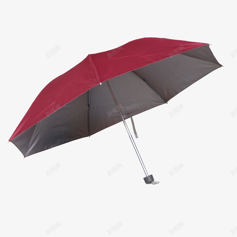 一把红色的雨伞png免抠素材_新图网 https://ixintu.com 折叠 易携 红色 雨伞