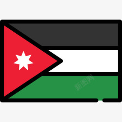 约旦约旦图标高清图片