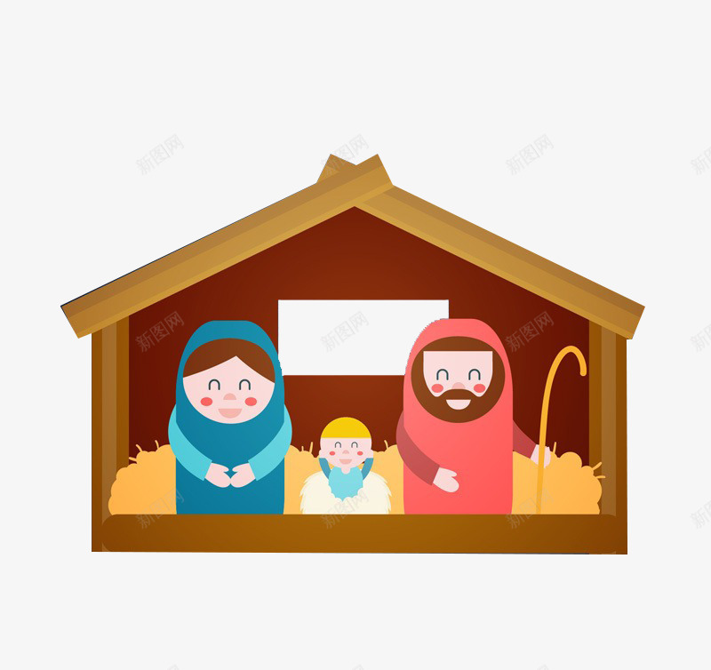 待在木屋子里的人png免抠素材_新图网 https://ixintu.com 家 幸福 温馨 父母