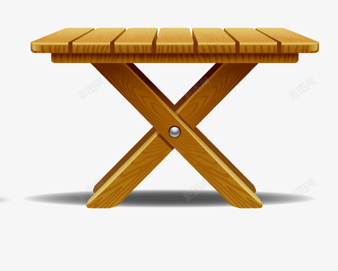 一张木桌子png免抠素材_新图网 https://ixintu.com 家具 家居 木头 桌子 现代家具 餐桌