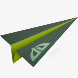 deviantART绿色折纸纸素材