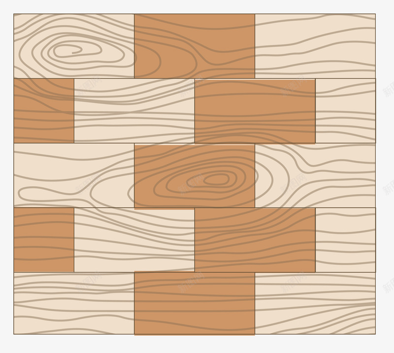 方形拼接木地板png免抠素材_新图网 https://ixintu.com 卡通 复合木地板 复合材料 拼接 方形 木地板 矢量地板
