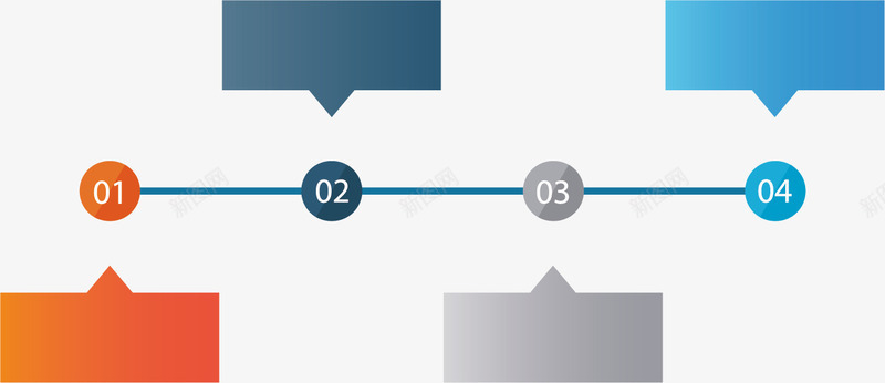 PPT元素矢量图ai免抠素材_新图网 https://ixintu.com 信息图表 分类标签 数字标签 矢量标签 矢量图