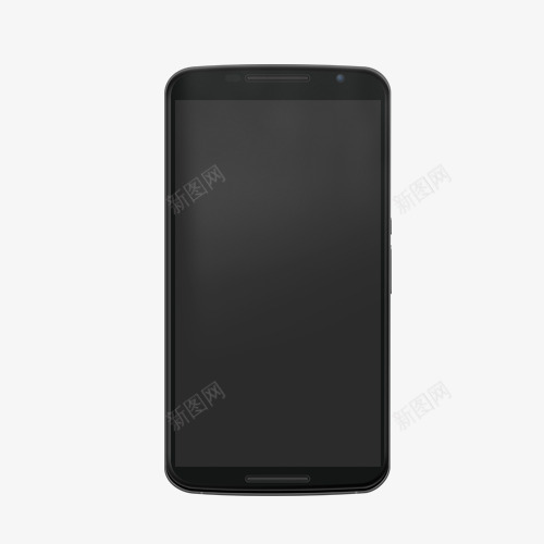Nexus6png免抠素材_新图网 https://ixintu.com 产品实物 电子数码 黑色机身