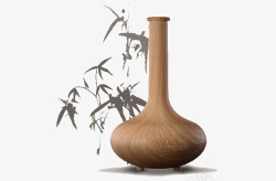 花瓶式香薰机花瓶造型加湿器高清图片