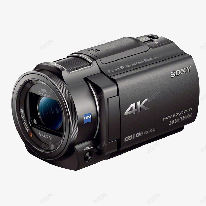 4K照相机png免抠素材_新图网 https://ixintu.com 产品实物 数码 照相 相机