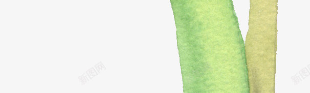 手绘唯美绿色插画植物造型png免抠素材_新图网 https://ixintu.com 插画 植物 绿色 造型