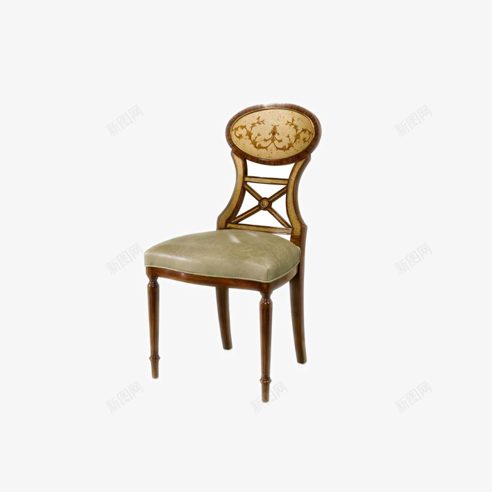 欧式木椅png免抠素材_新图网 https://ixintu.com 古典复古 家具 木椅 欧式木台 沙发椅 软装