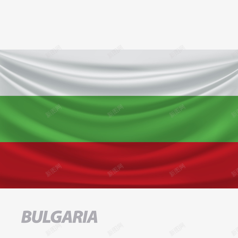 BULGARIA矢量图eps免抠素材_新图网 https://ixintu.com PNG免抠图下载 三色旗 保加利亚 国家 旗帜 装饰 矢量图