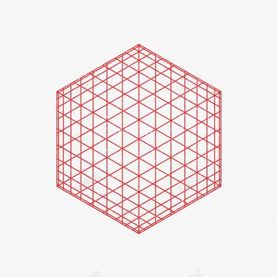 红色正方体png免抠素材_新图网 https://ixintu.com 图形 手绘正方体 棱角分明 正方形 红色线条 长方形