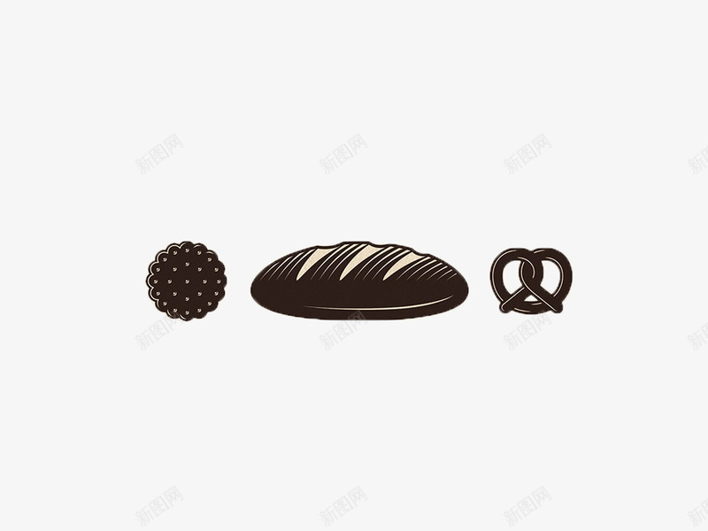 烘培坊图标png_新图网 https://ixintu.com 图标 巧克力 巧克力味面包 巧克力味饼干 烘培坊 烘焙坊 甜点 面包 饼干
