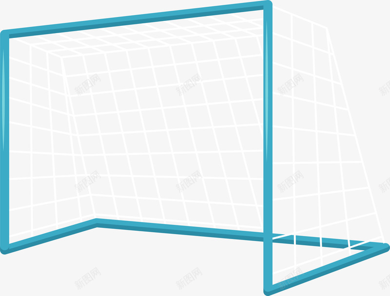 简约足球栏png免抠素材_新图网 https://ixintu.com 卡通有趣 小清新 扁平化 矢量图案 设计图 足球栏