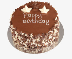 生日巧克力蛋糕素材