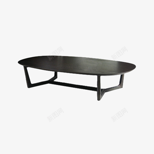 简单质感黑色桌子png免抠素材_新图网 https://ixintu.com 圆桌 家具 桌子 黑色