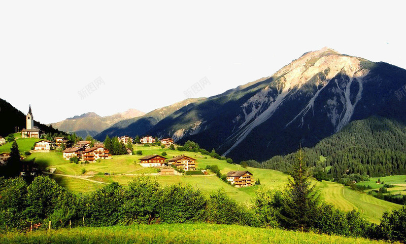 阿尔卑斯山风景图png免抠素材_新图网 https://ixintu.com 国外旅游 旅游景区 著名景点 阿尔卑斯山 阿尔卑斯山风景图