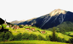 阿尔卑斯山风景图素材