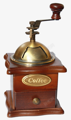 经典复古咖啡机素材