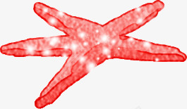 红色海星手绘png免抠素材_新图网 https://ixintu.com 海星 红色 设计