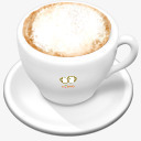 卡布奇洛咖啡一杯咖啡高清图片