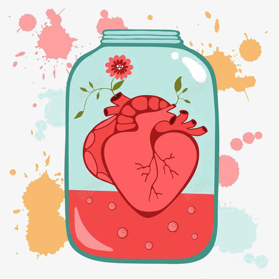 心脏元素png免抠素材_新图网 https://ixintu.com 器官 心 心跳 手绘心脏 瓶子 红心 红色心脏