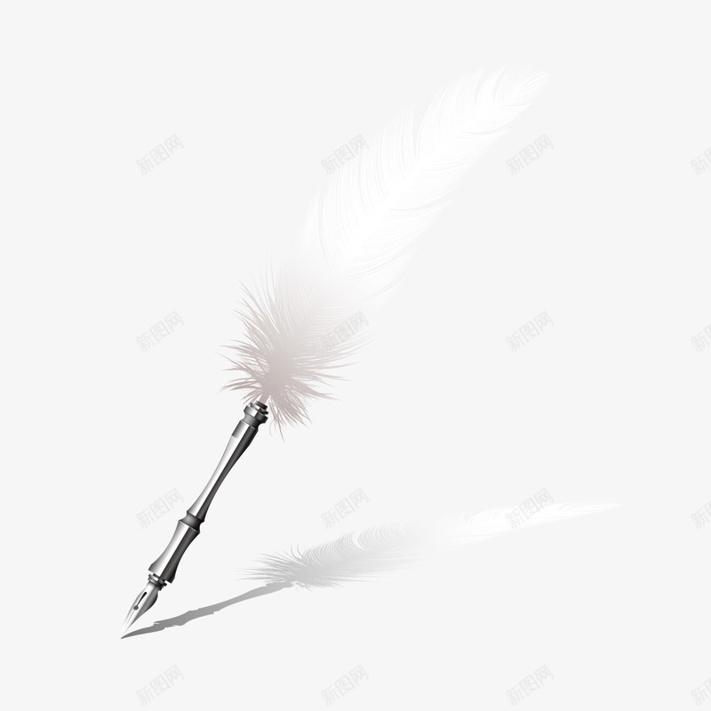 复古式的钢笔png免抠素材_新图网 https://ixintu.com 古式 样式 白色 钢笔