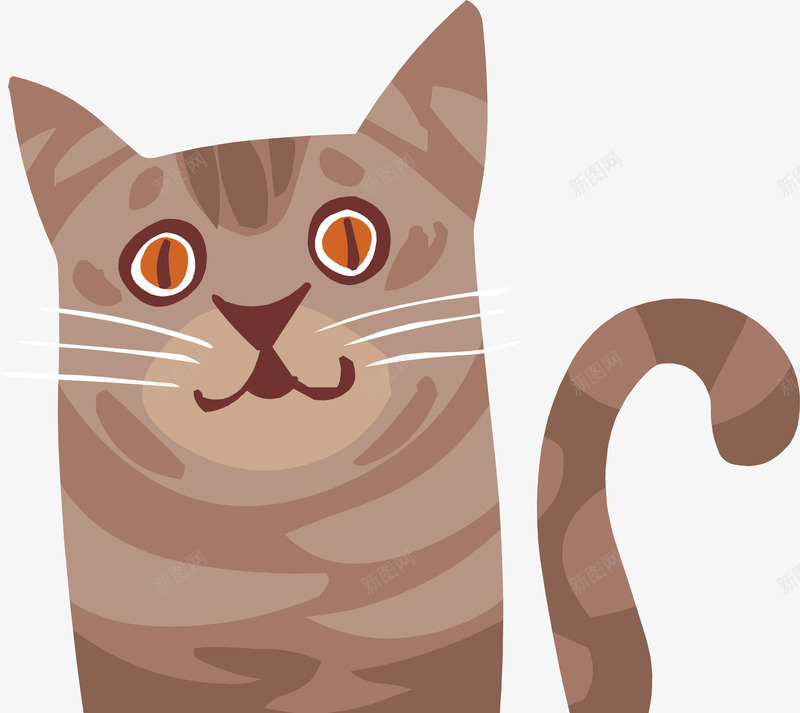 卡通可爱的大眼睛猫咪png免抠素材_新图网 https://ixintu.com 卡通 可爱的 大眼睛猫咪