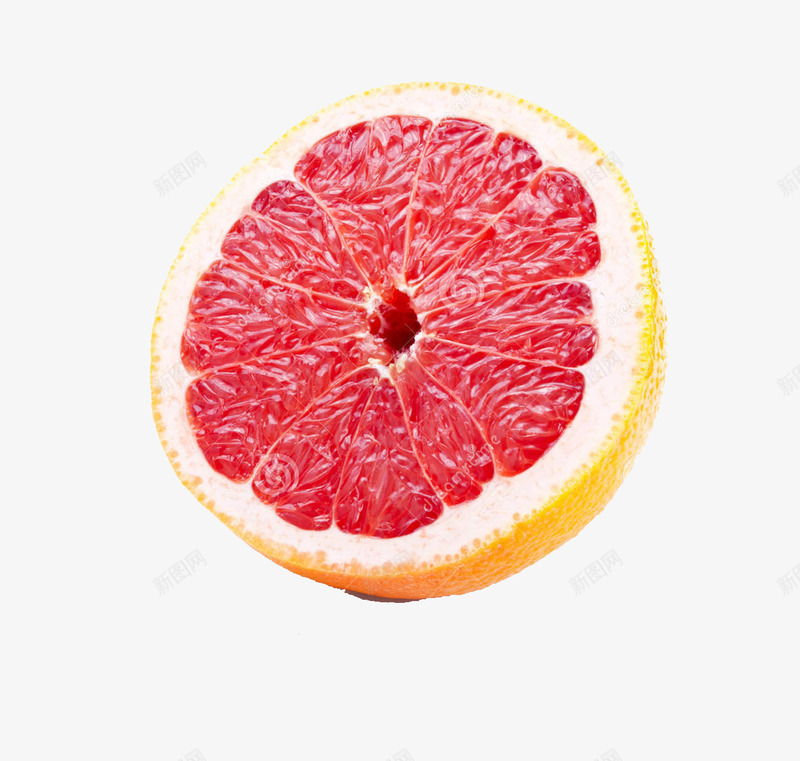 切开的柚子png免抠素材_新图网 https://ixintu.com 切开的柚子 切面 柚子 水果 红心柚