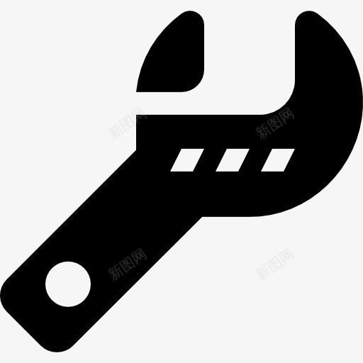 斯潘纳图标png_新图网 https://ixintu.com 修理 工具和器具 建设 扳手 维护 设备
