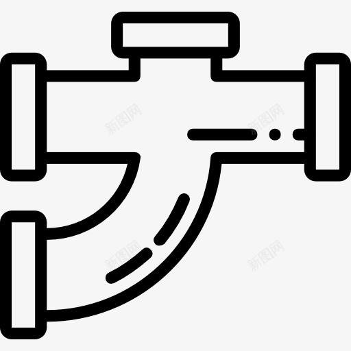 管图标png_新图网 https://ixintu.com 家电修理 建筑工具 建设 改进 水暖 管