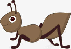 黑蚂蚁卡通蚂蚁矢量图高清图片