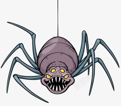 丑陋的怪物手绘丑陋的蜘蛛高清图片
