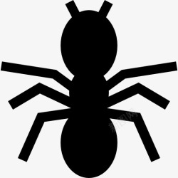 蚂蚁轮廓蚂蚁的轮廓图标高清图片