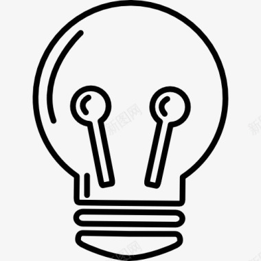灯泡概述照明工具图标图标