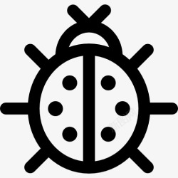 七星瓢虫图标ico七星瓢虫图标高清图片
