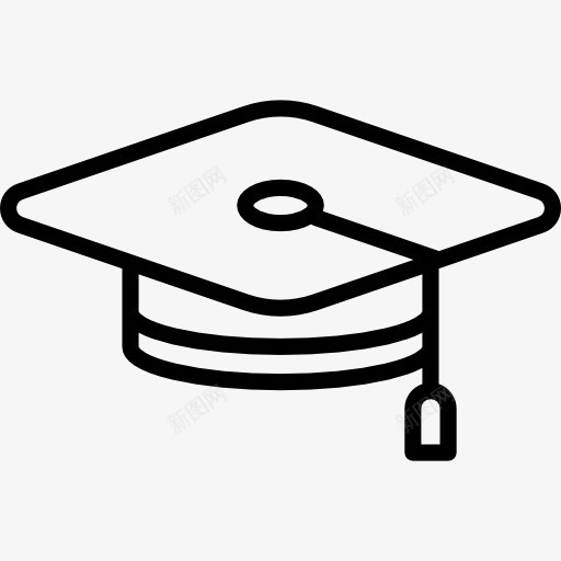 学士图标png_新图网 https://ixintu.com 学士帽 教育 研究生