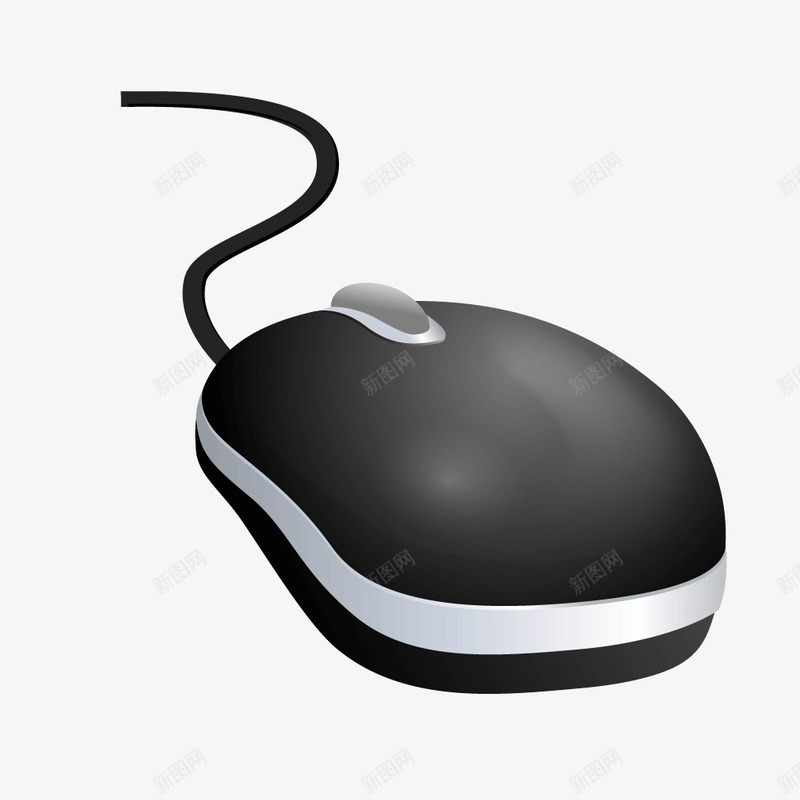 黑色质感鼠标电脑配件png免抠素材_新图网 https://ixintu.com 电脑 电脑鼠标 质感 配件 黑色 鼠标 鼠标样式