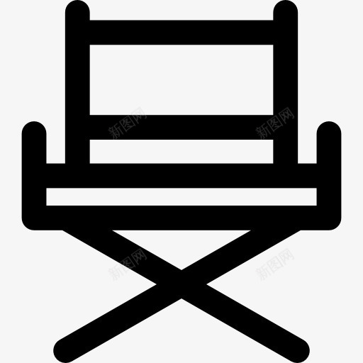 导演椅图标png_新图网 https://ixintu.com 座椅 电影拍摄 舒适