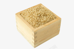 营养丰富的糙米矢量图素材