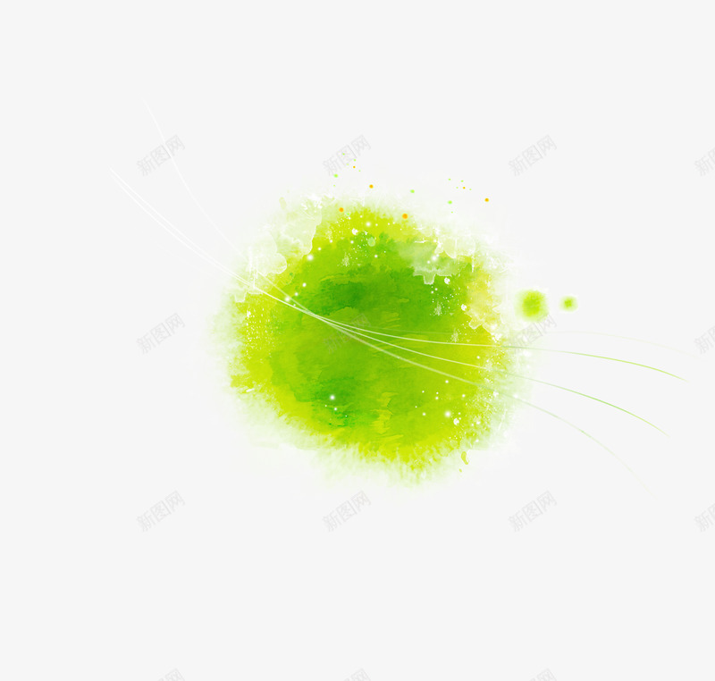 绿色水印壁纸png免抠素材_新图网 https://ixintu.com 壁纸 水印 素材 绿色