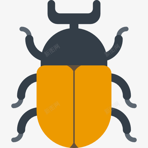 甲虫图标png_新图网 https://ixintu.com 动物 动物王国 昆虫 甲虫 虫