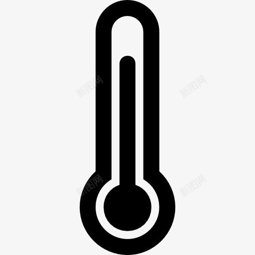 温度计图标png_新图网 https://ixintu.com 天气 山楂天气填 工具 控制 温度 温度计