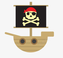 海上海盗海上海盗船高清图片