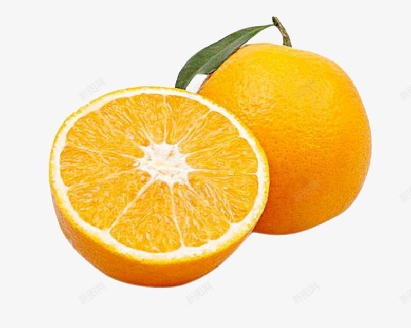 南方脐橙png免抠素材_新图网 https://ixintu.com 水果 热带 黄色